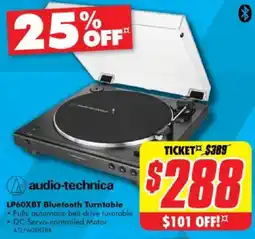 The Good Guys LP60XBT Bluetooth Turntable offer