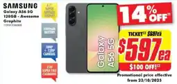The Good Guys Samsung Galaxy A56 5G 128GB - Awesome offer