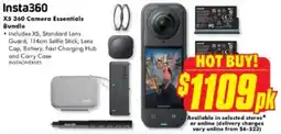 The Good Guys Insta360 X5 360 Camera Essentials Bundle offer