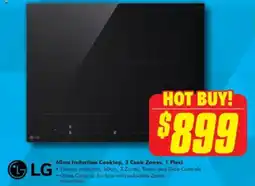 The Good Guys 60cm Induction Cooktop, 3 Cook Zones, 1 Flexi offer