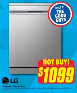 The Good Guys Dishwasher - Stainless Steel offer
