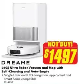 The Good Guys Dreame L40S Ultra Robot Vacuum and Mop with Self-Cleaning and Auto-Empty offer