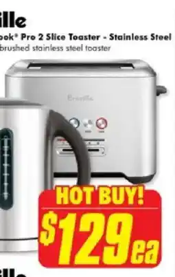 The Good Guys Breville The Lift & Look Pro 2 Slice Toaster - Stainless Steel offer