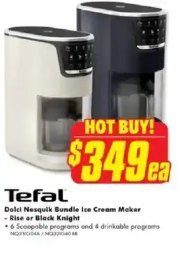 The Good Guys Dolci Nesquik Bundle Ice Cream Maker offer