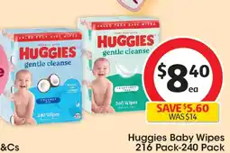 Coles Huggies Baby Wipes offer
