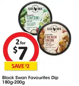 Coles Black Swan Favourites Dip offer