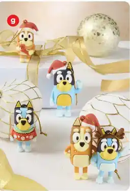 Coles Bluey 3D Orrnaments offer
