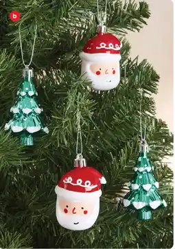 Coles Santa & Christmas Tree Decorations offer