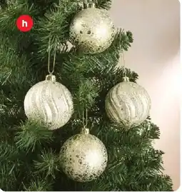 Coles Gold Baubles offer