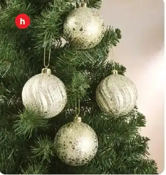 Coles Gold Baubles offer