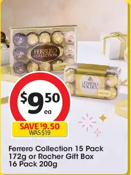 Coles Ferrero Collection offer