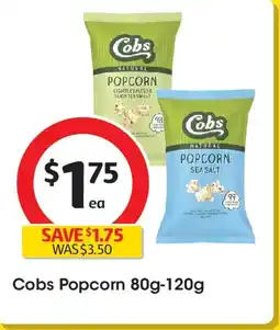 Coles Cobs Popcorn offer