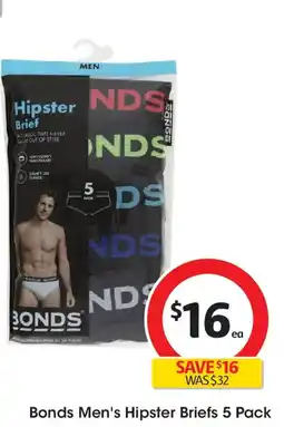 Coles Bonds Men's Hipster Briefs offer