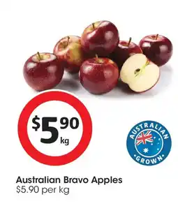 Coles Australian Bravo Apples offer