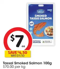 Coles Tassal Smoked Salmon offer