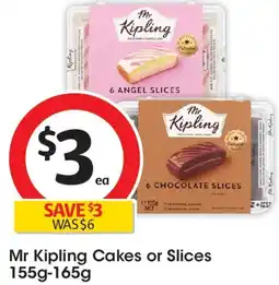 Coles Mr Kipling Cakes or Slices offer