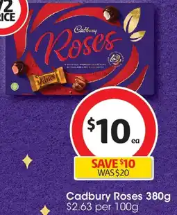 Coles Cadbury Roses offer