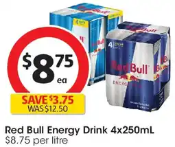 Coles Red Bull Energy Drink offer