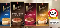 Coles Vittoria Coffee Sachets offer