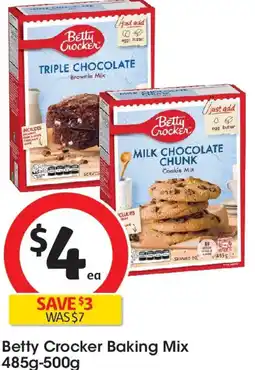 Coles Betty Crocker Baking Mix offer