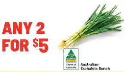 IGA Australia eschalots bunch offer