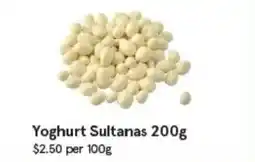 IGA Yoghurt Sultanas offer