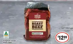 IGA Kingston crown roast beef offer
