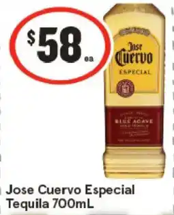 IGA Jose cuervo especial tequila offer