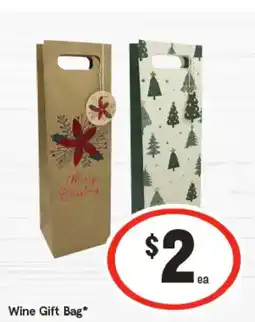 IGA Wine gift bag offer