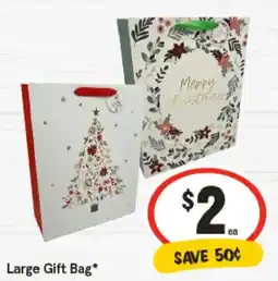 IGA Large gift bag offer