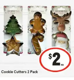 IGA Cookie cutters offer