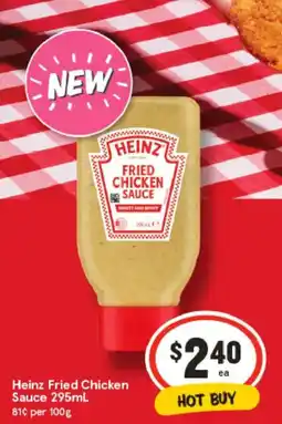 IGA Heinz fried chicken sauce offer