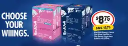 IGA Red bull energy drink the blue edition or the berry sugarfree edition offer