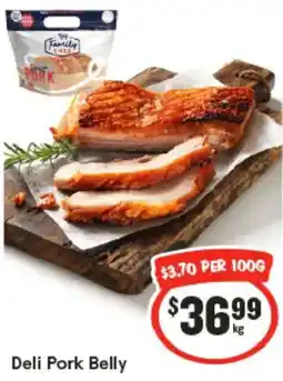 IGA Deli Pork Belly offer