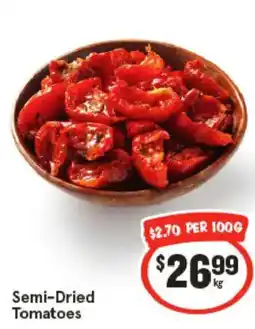 IGA Semi-Dried Tomatoes offer