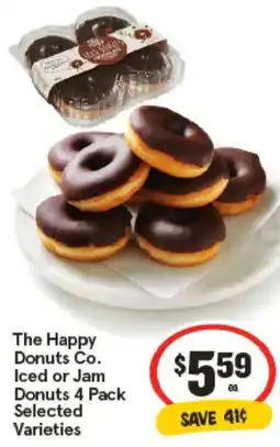 IGA The Happy Donuts Co. Iced or Jam Donuts offer