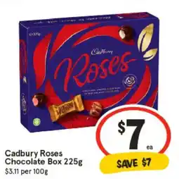 IGA Cadbury roses chocolate box offer
