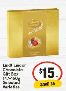 IGA Lindt lindor chocolate gift box offer