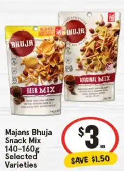 IGA Majans bhuja snack mix offer