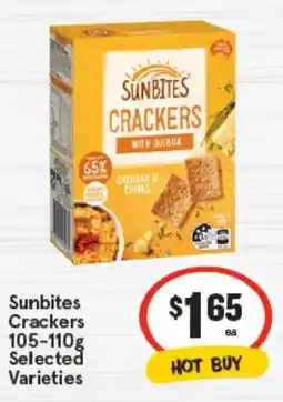 IGA Sunbites crackers offer