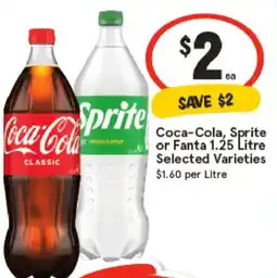 IGA Coca-cola, sprite or fanta offer