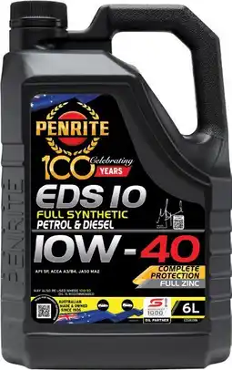 SuperCheap Auto Penrite EVERYDAY 10W-40 6L Engine Oil offer