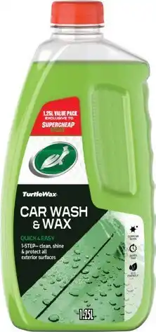 SuperCheap Auto Turtle Wax 1.25L Car Wash & Wax offer