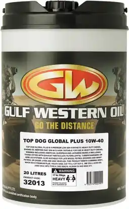 SuperCheap Auto Gulf Western 10W-40 20L Engine Oil^ offer
