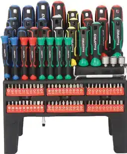 SuperCheap Auto ToolPRO 100 Pce Screwdriver Set offer