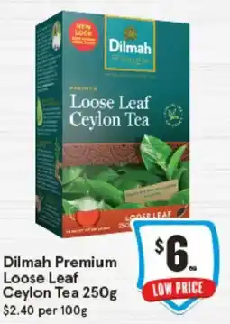 IGA Dilmah Premium Loose Leaf Ceylon Tea offer