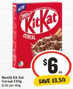 IGA Nestlé Kit Kat Cereal offer