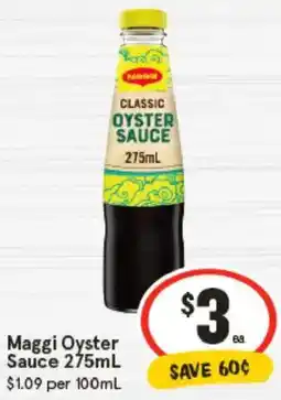 IGA Maggi Oyster Sauce offer