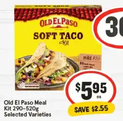 IGA Old El Paso Meal Kit Selected Varieties offer