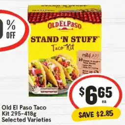 IGA Old El Paso Taco Kit Selected Varieties offer